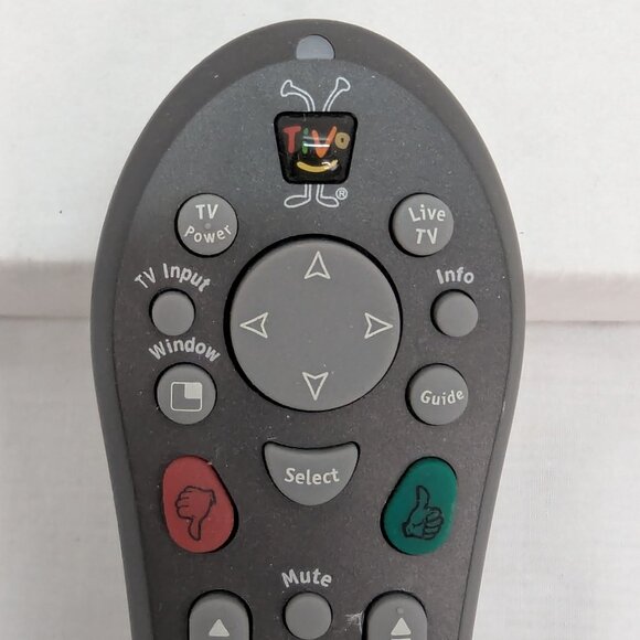 TiVo Series 2 DVR Remote Control SPCA 00031 001 Gray No Battery - Picture 2 of 6